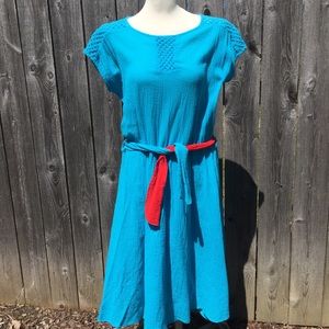 Byer Too Cotton Gauze Dress